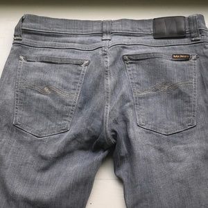 Nudie Grey Slim-Skinny Jean 31” waist x 34” inseam